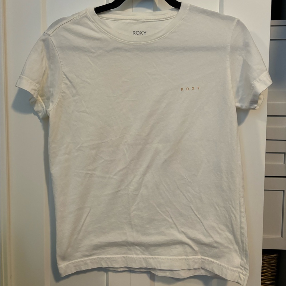 Woman’s Roxy White Tee, size XS